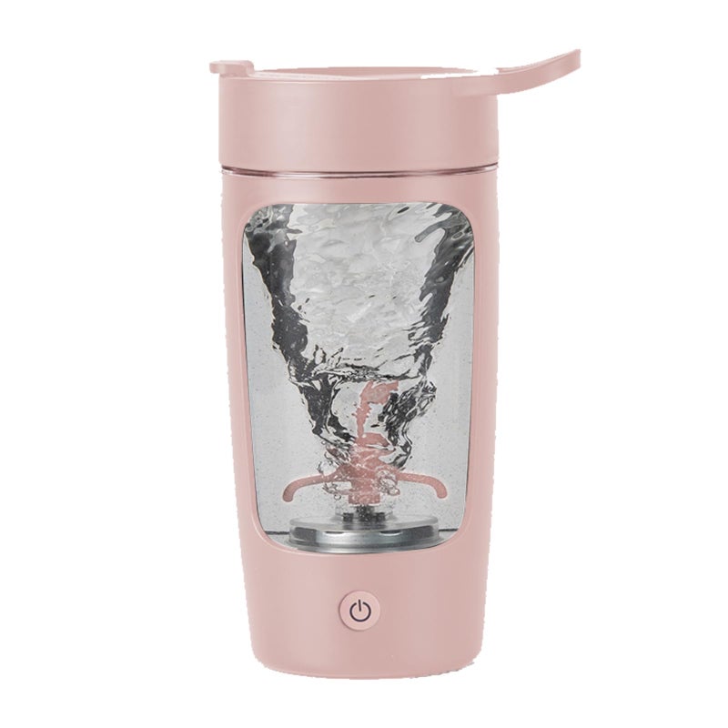 Daasigwaa Electric Shaker Bottle Blender Bottles For Protein Mixes Tritan BPA Free Portable Mixer Cup Rechargeable Shake Cups And Meal Replacement Shakes 22 ozPink